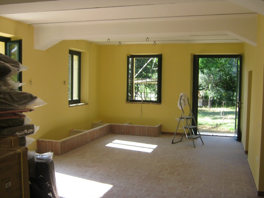 Locali interni dopo l'intervento