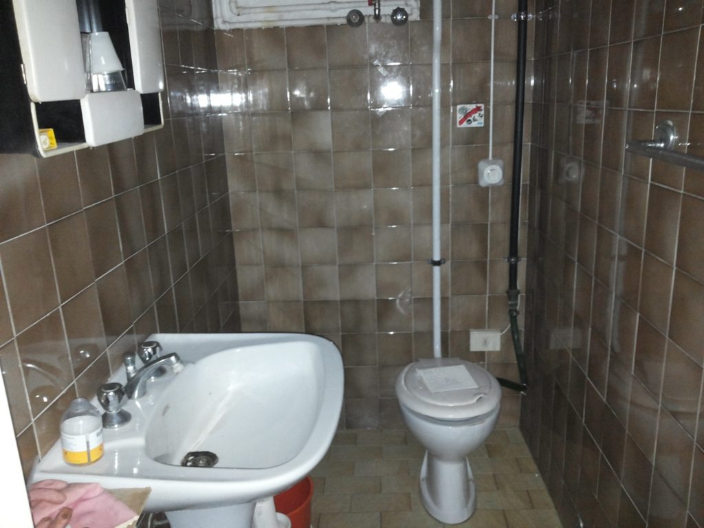 Locali interni prima dell'intervento